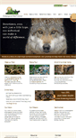 Mobile Screenshot of endangeredwolfcenter.org